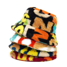 New Collection Wholesale Fisherman Basin Hats, Imitation Rabbit Cashmere Faux Fur Hat, Warm Winter Bucket Hat